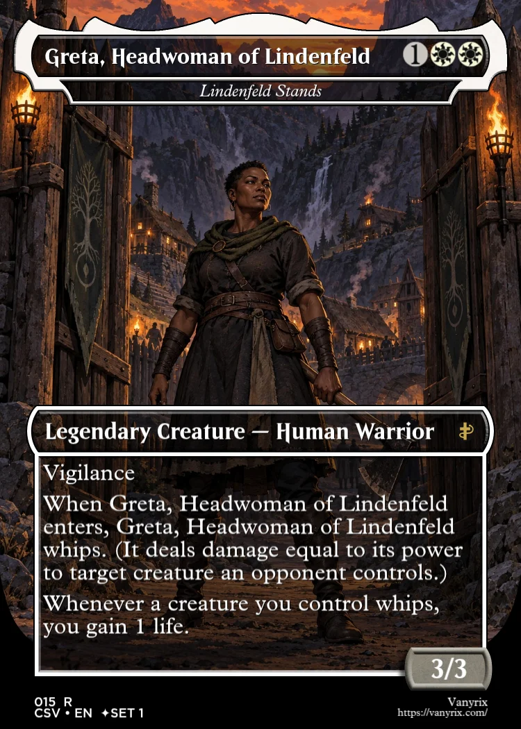 Greta, Headwoman of Lindenfeld