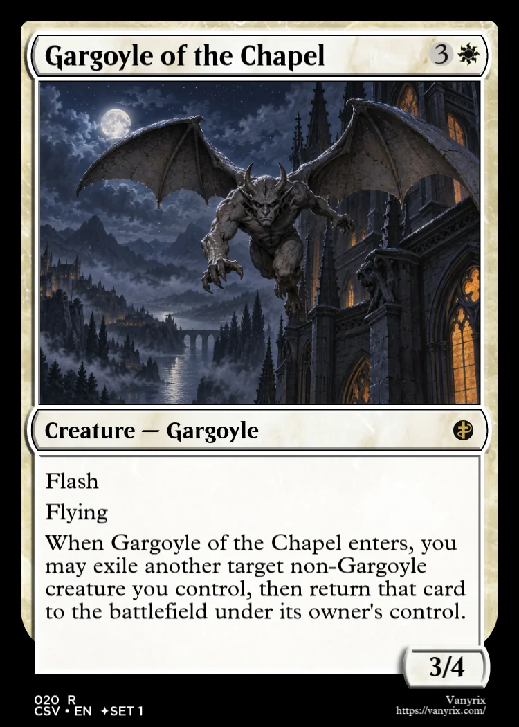 Gargoyle of the Chapel