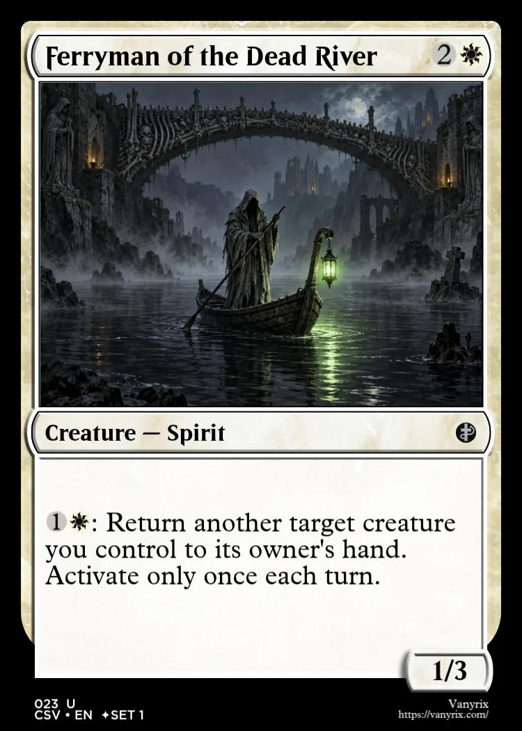 Ferryman of the Dead River