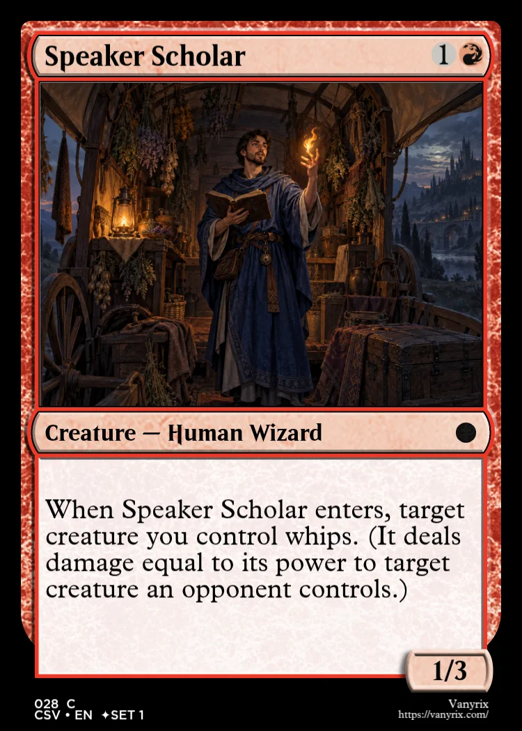 Speaker Scholar