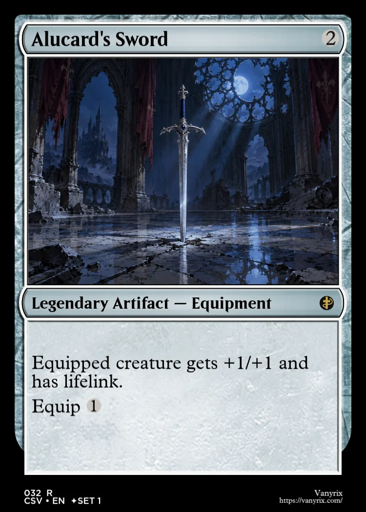 Alucard's Sword