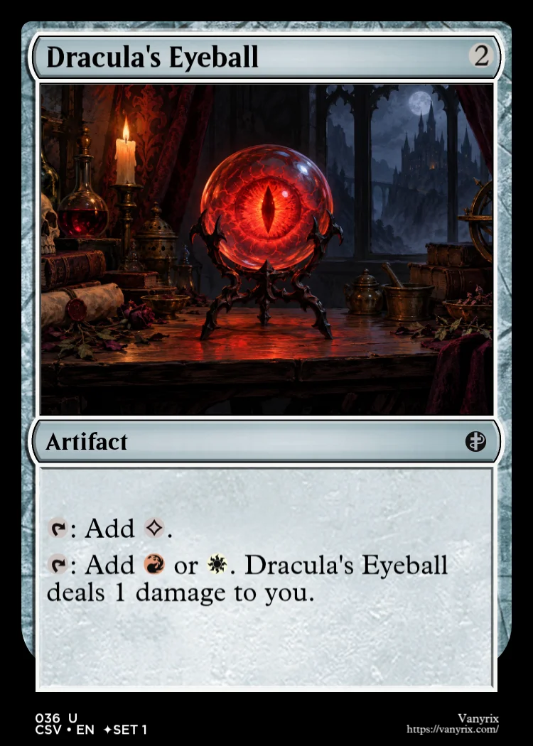 Dracula's Eyeball