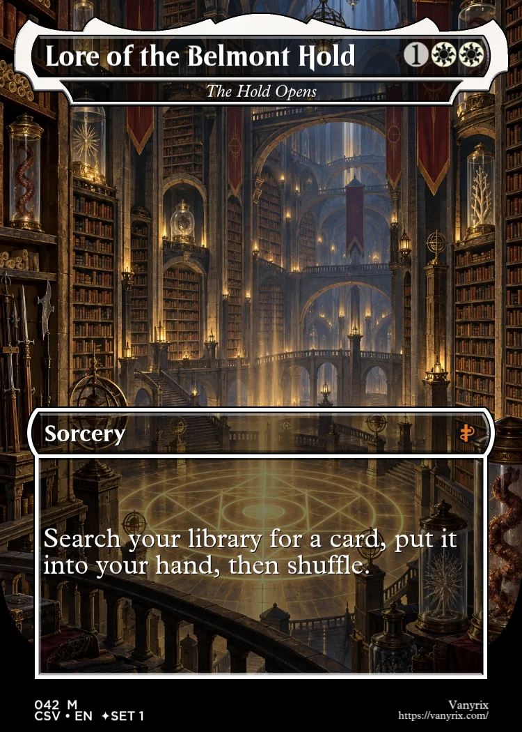 Lore of the Belmont Hold