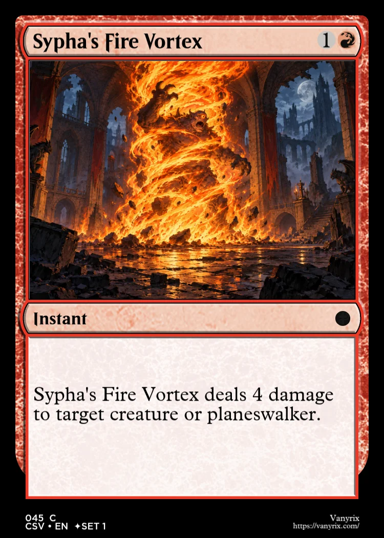 Sypha's Fire Vortex
