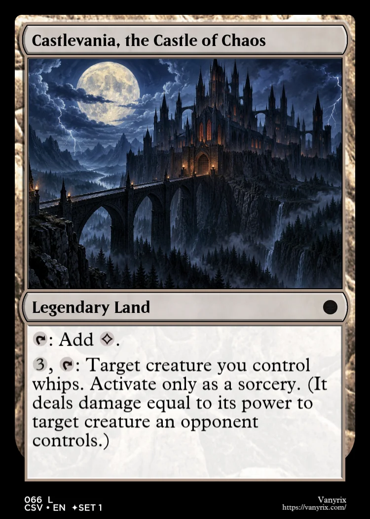 Castlevania, the Castle of Chaos