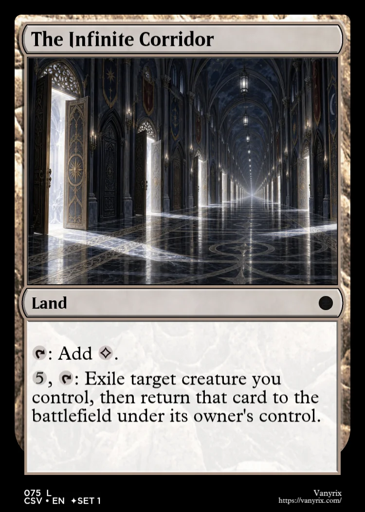 The Infinite Corridor