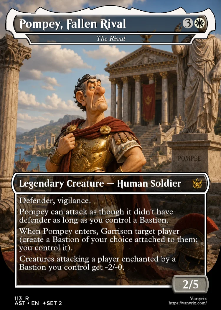 Pompey, Fallen Rival