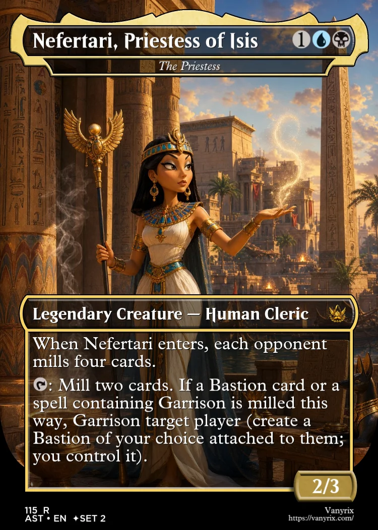 Nefertari, Priestess of Isis
