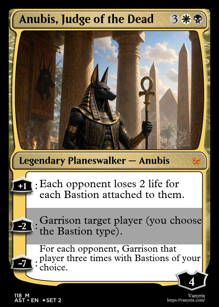 Anubis, Judge of the Dead