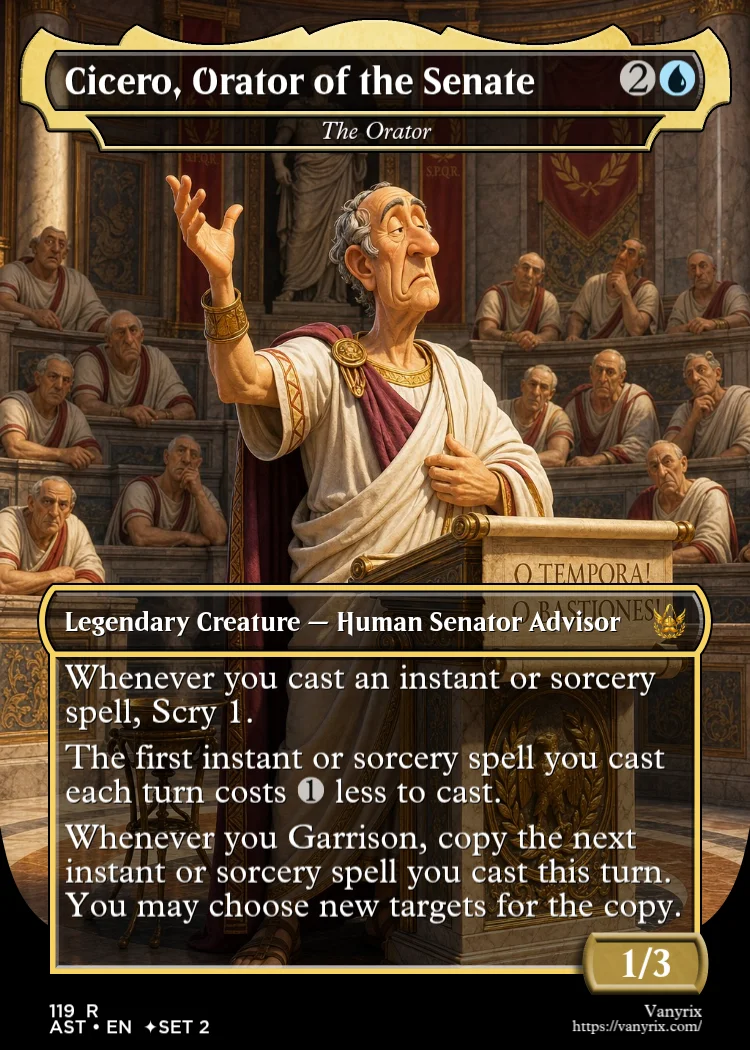 Cicero, Orator of the Senate