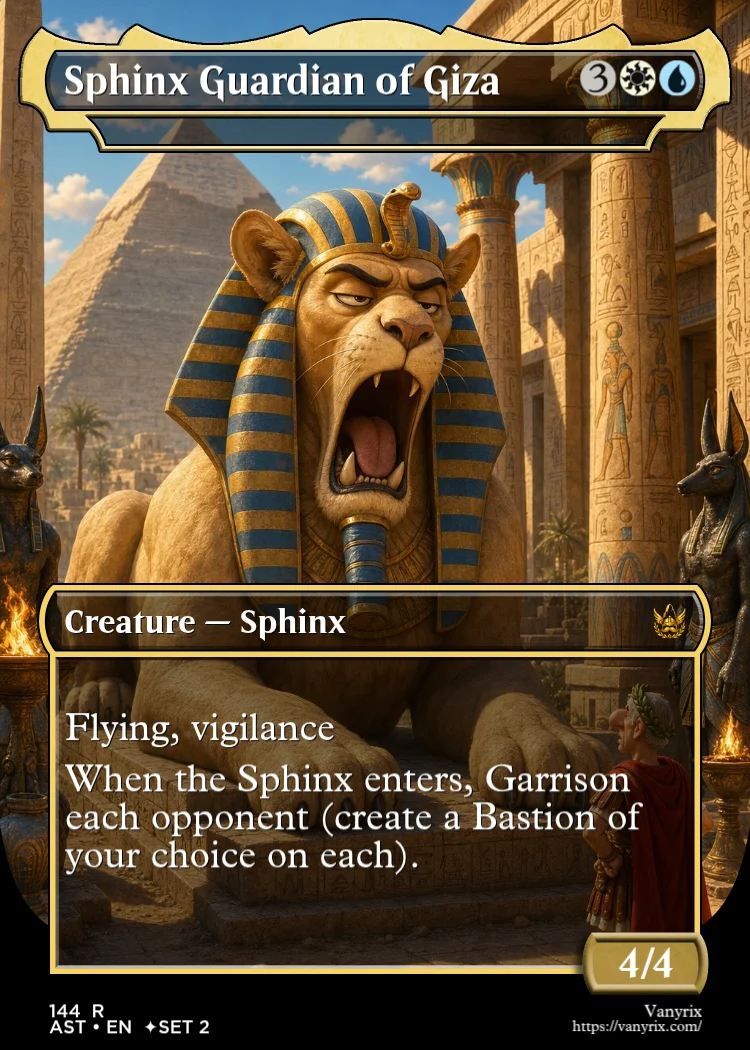 Sphinx Guardian of Giza