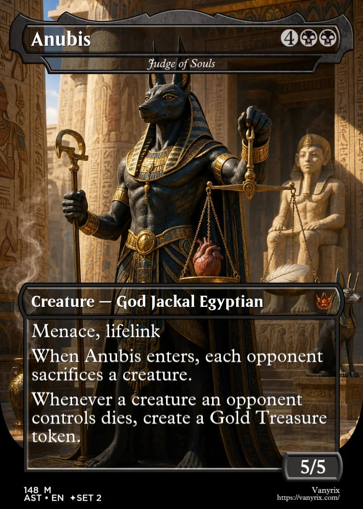 Anubis, Judge of Souls