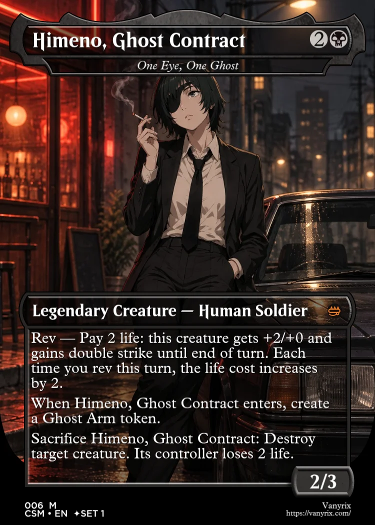 Himeno, Ghost Contract