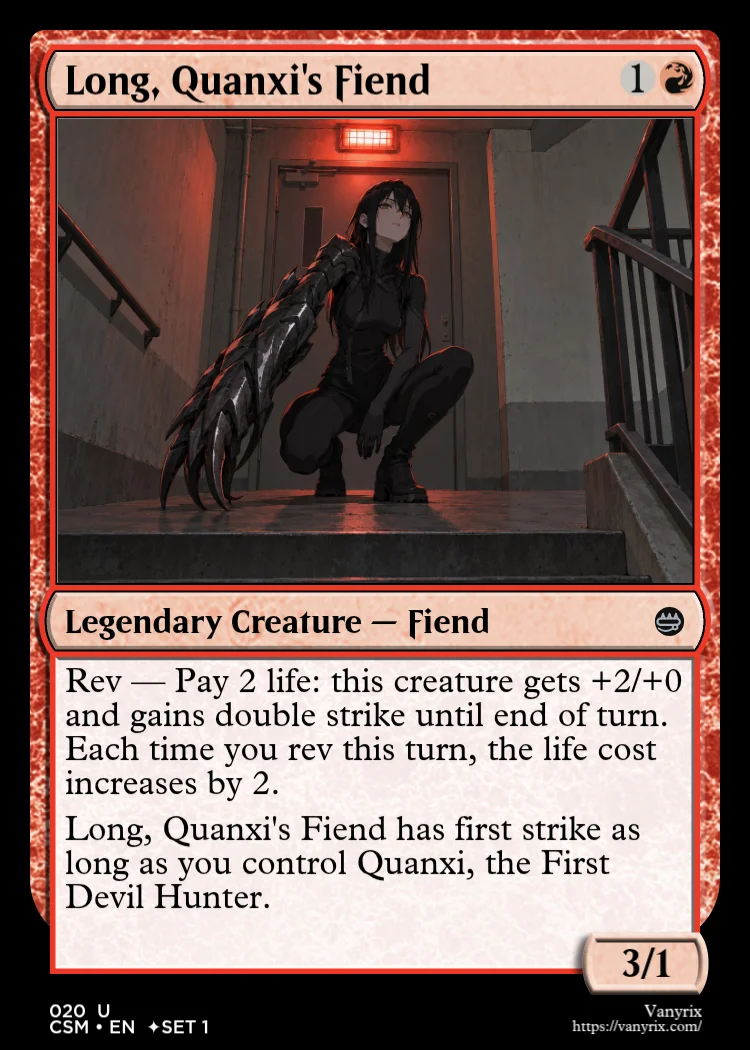 Long, Quanxi's Fiend