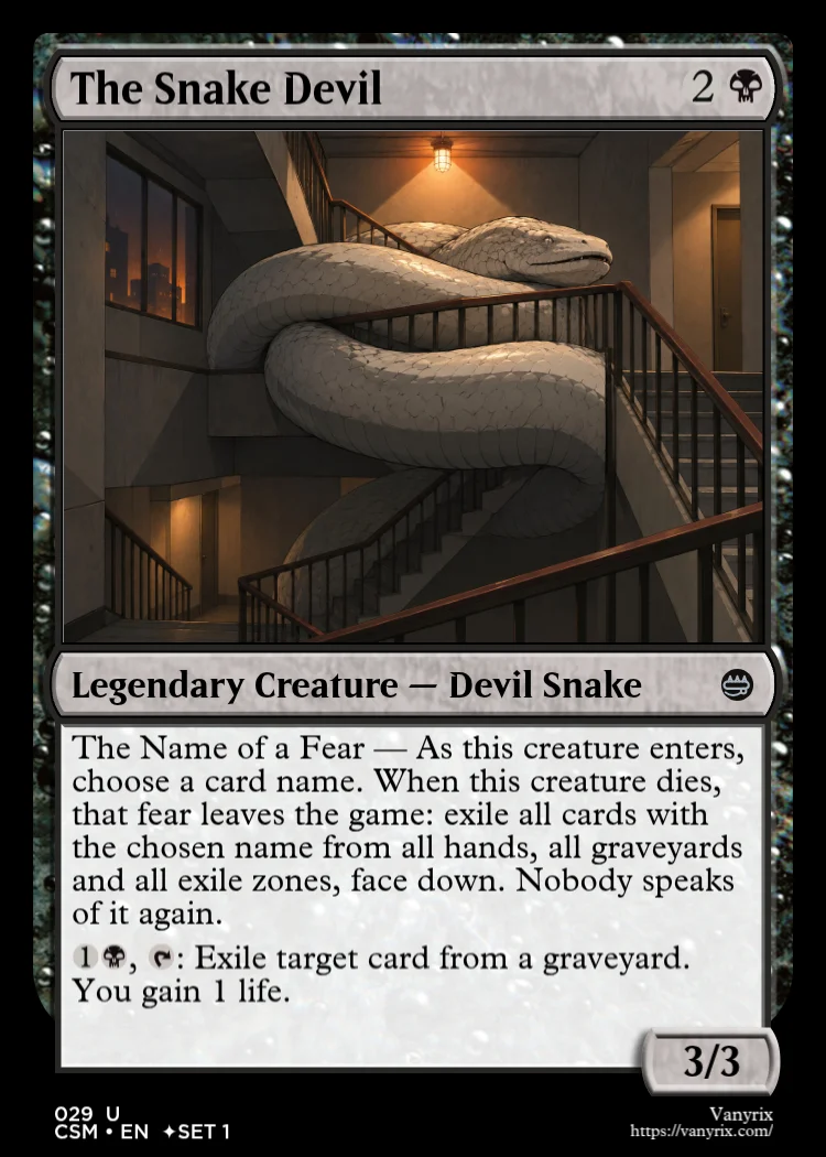 The Snake Devil