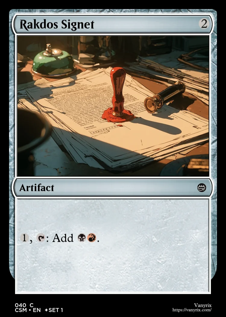 Rakdos Signet