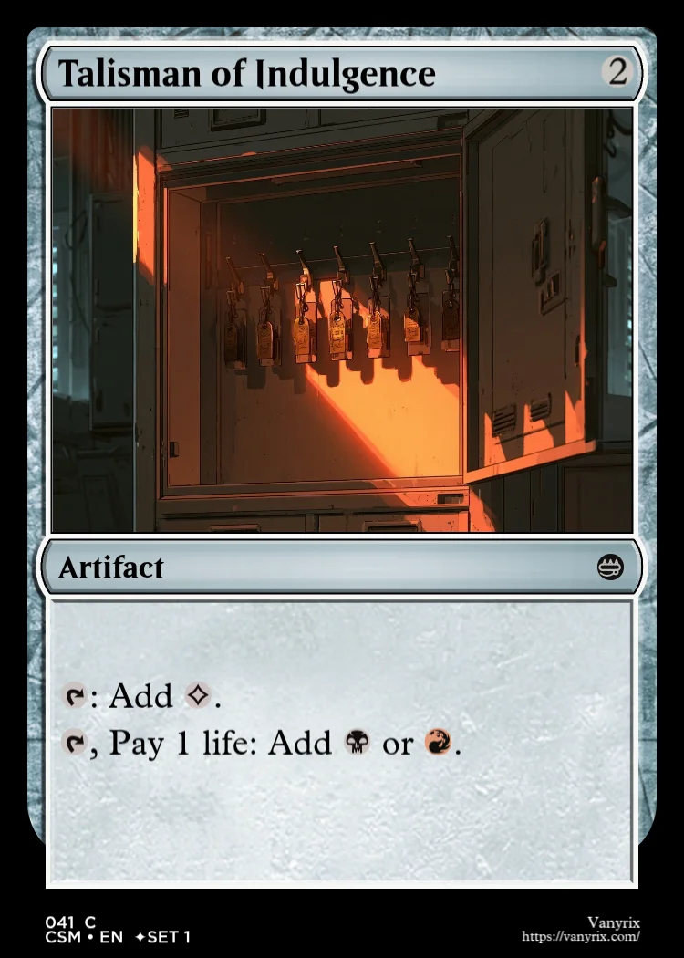 Talisman of Indulgence