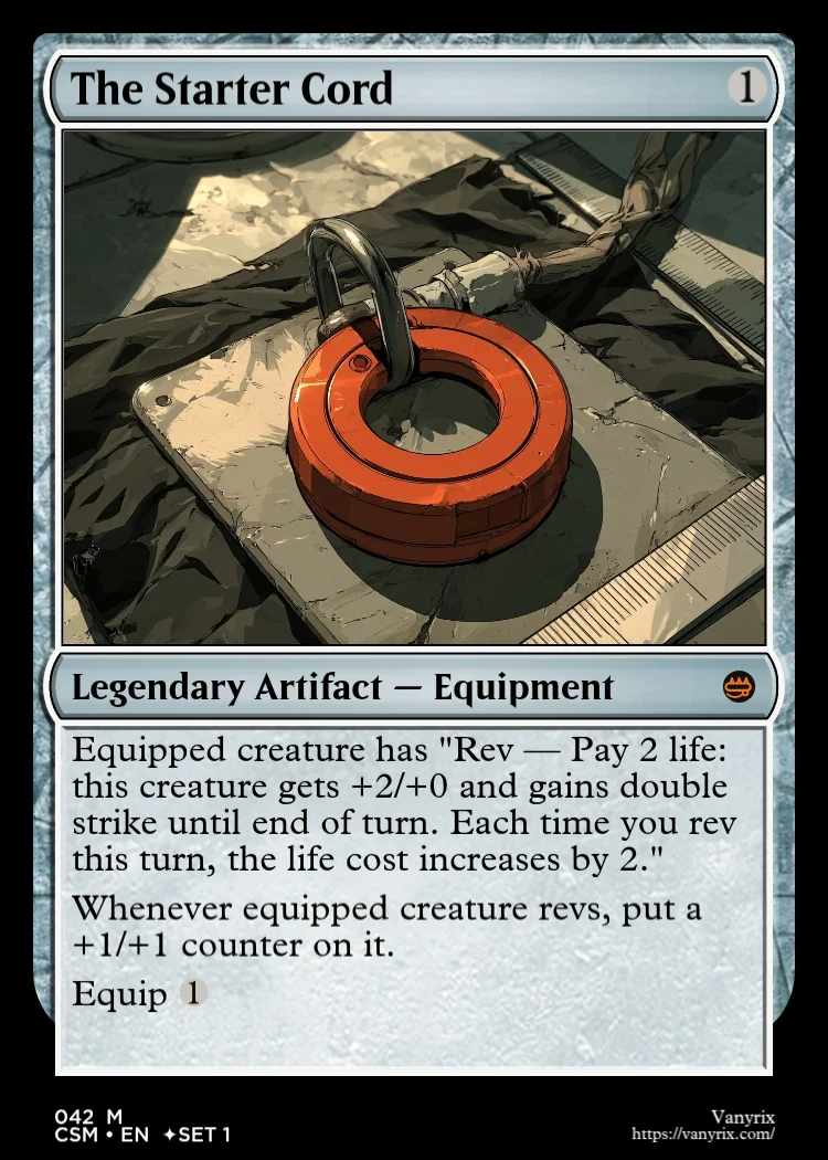 The Starter Cord