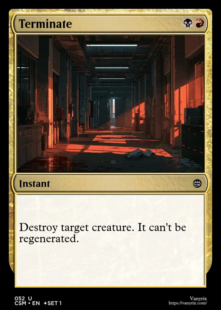 Terminate
