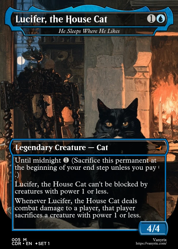 Lucifer, the House Cat
