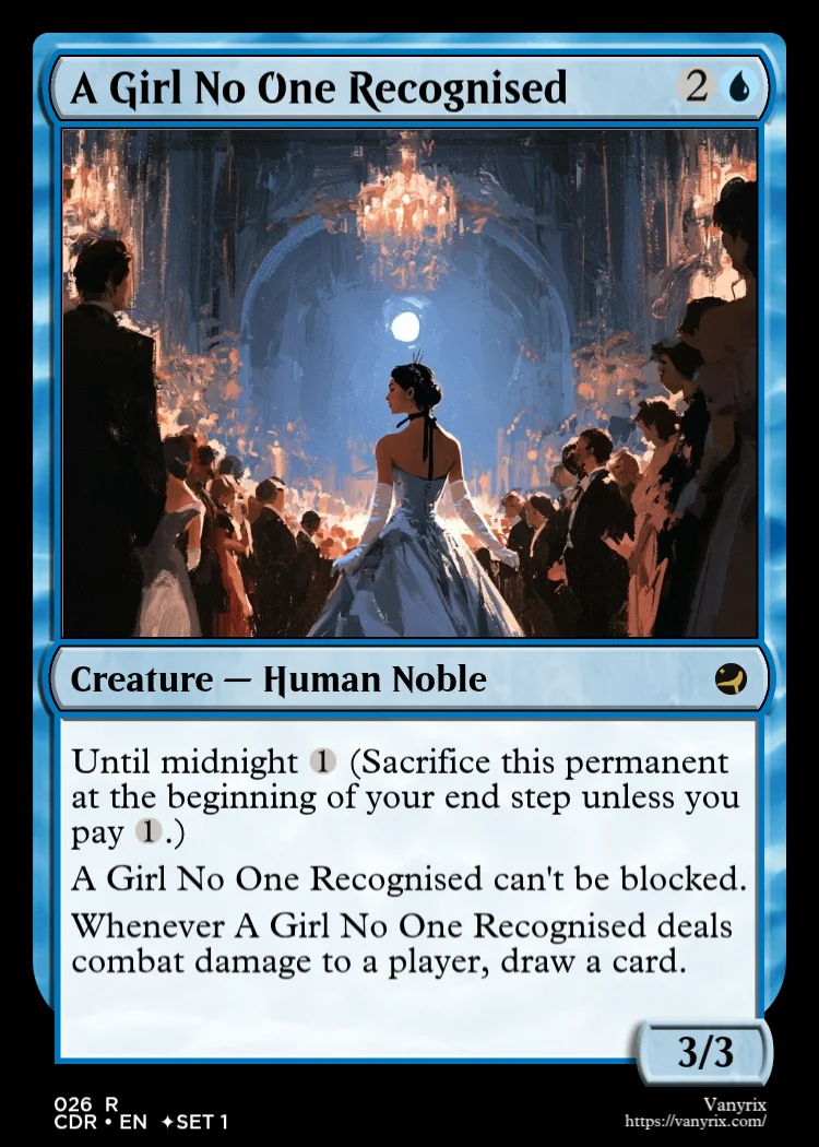 A Girl No One Recognised