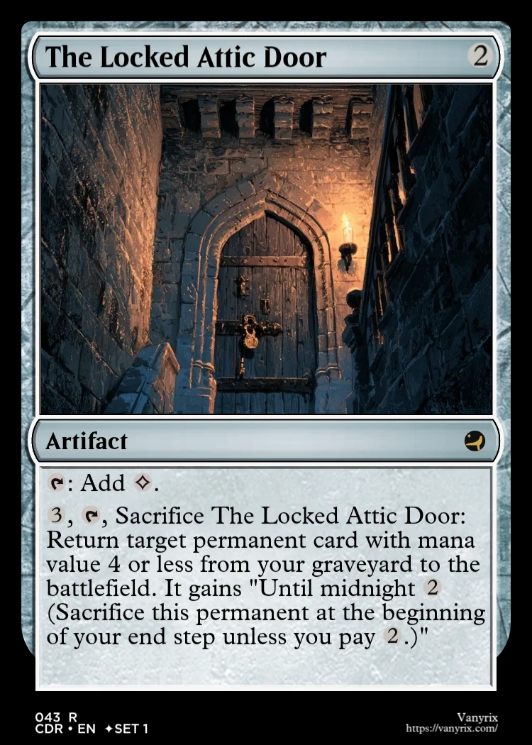 The Locked Attic Door