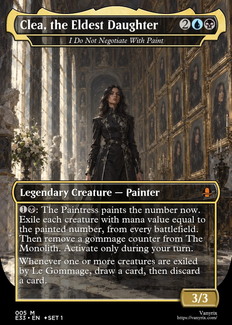 Clea, the Eldest Daughter