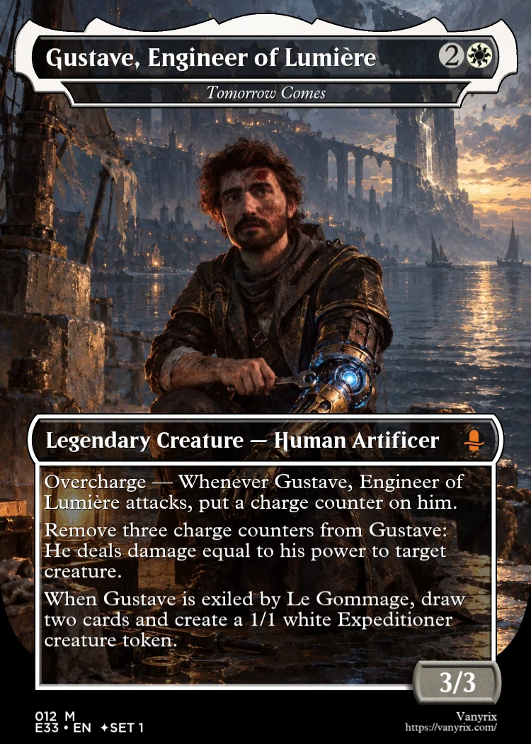 Gustave, Engineer of Lumière