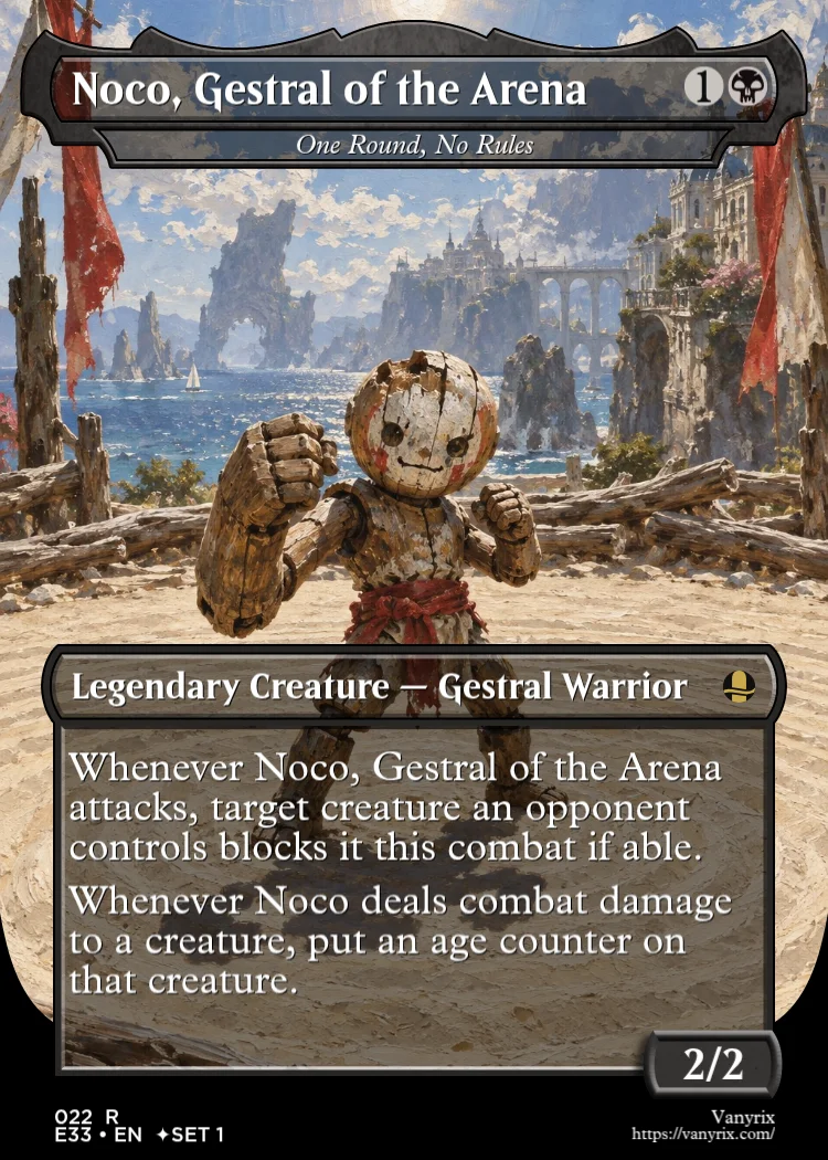 Noco, Gestral of the Arena