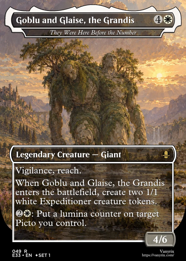 Goblu and Glaise, the Grandis