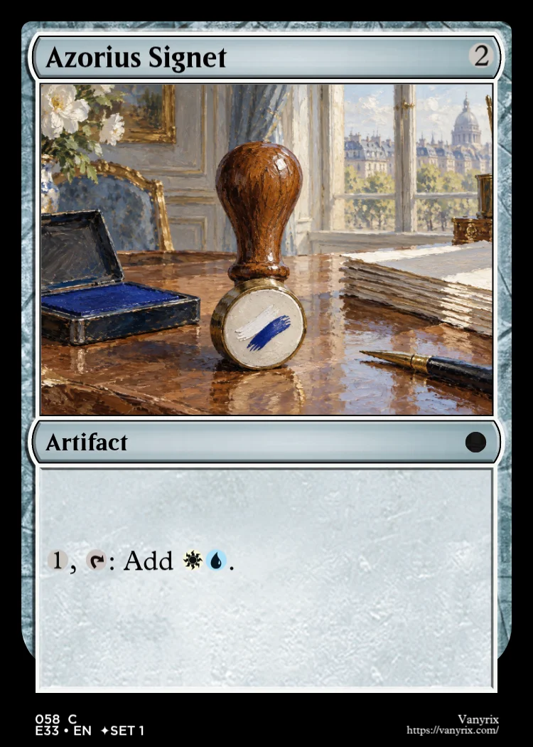 Azorius Signet
