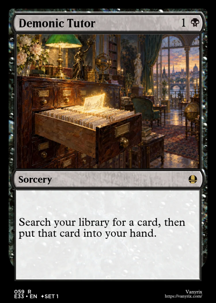 Demonic Tutor