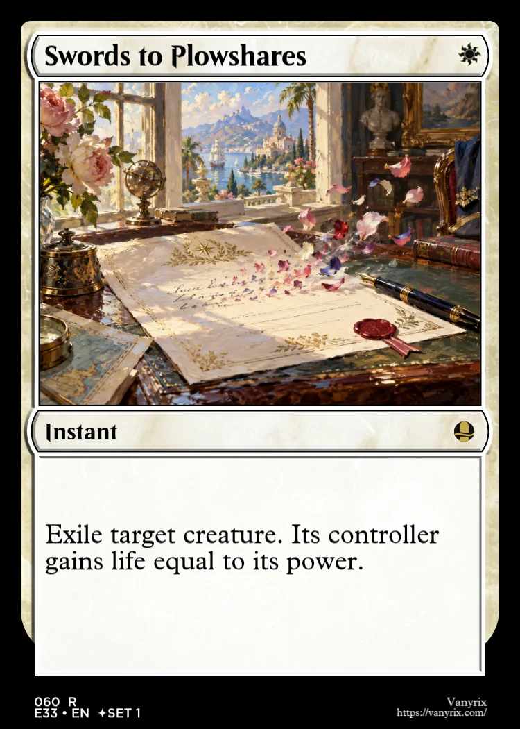 Swords to Plowshares