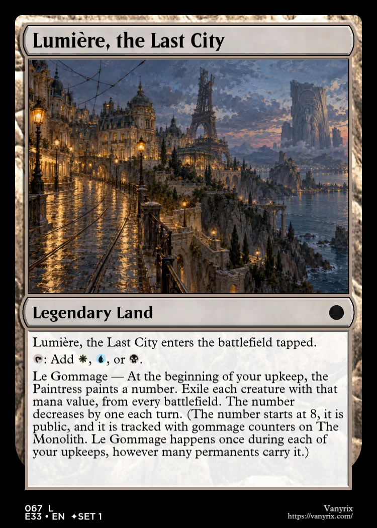 Lumière, the Last City