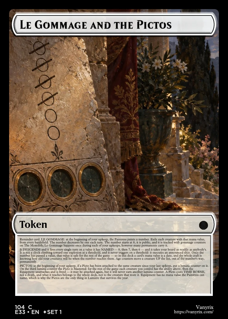 Le Gommage and the Pictos