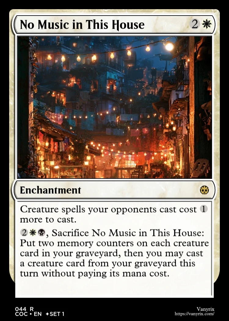 No Music in This House