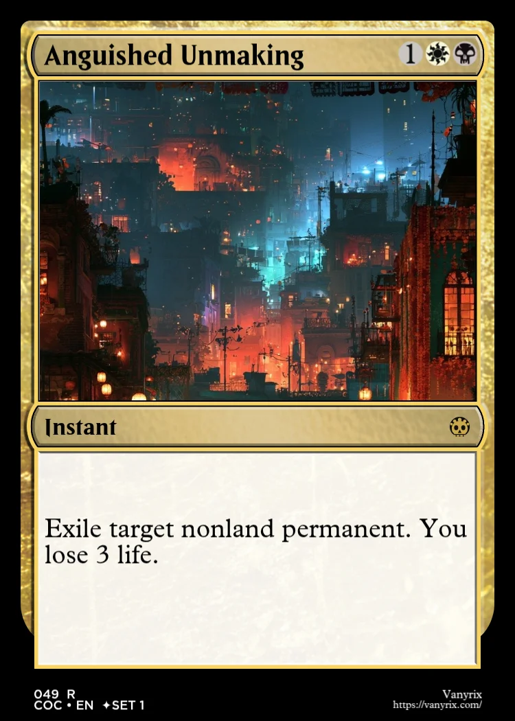 Anguished Unmaking