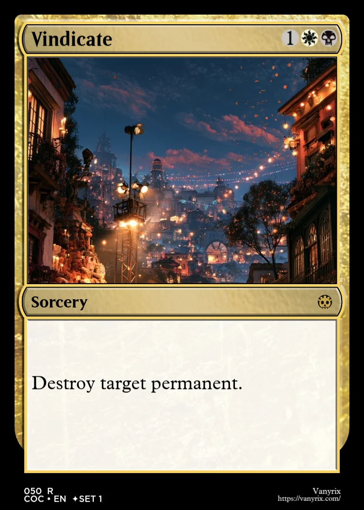 Vindicate