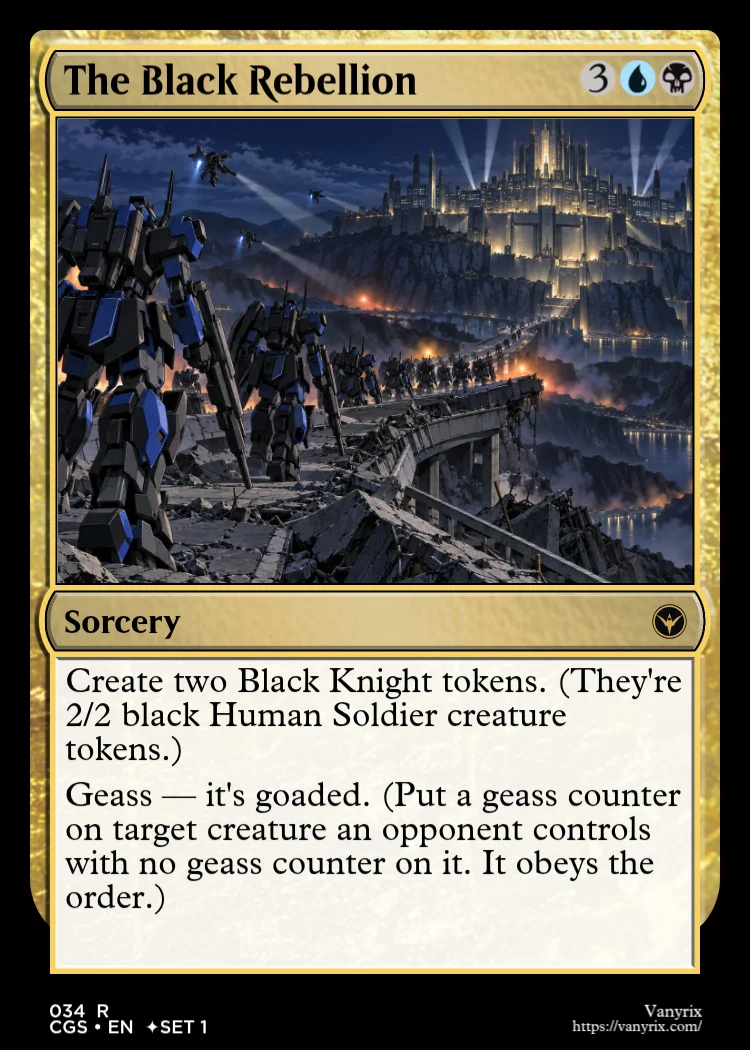 The Black Rebellion