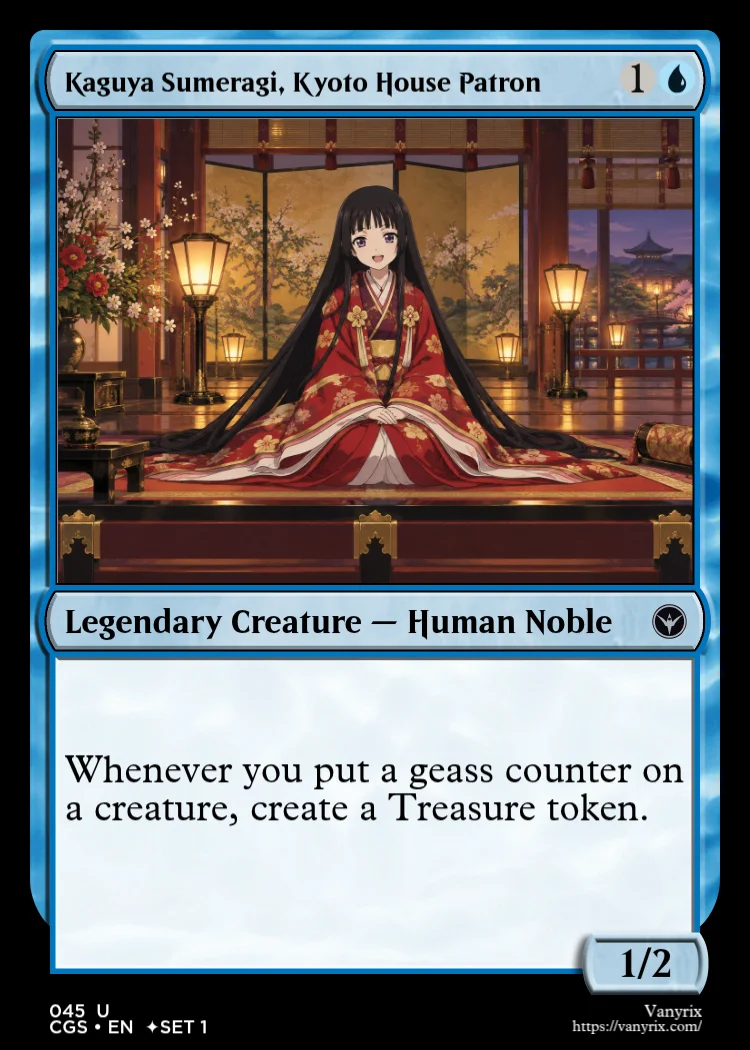 Kaguya Sumeragi, Kyoto House Patron