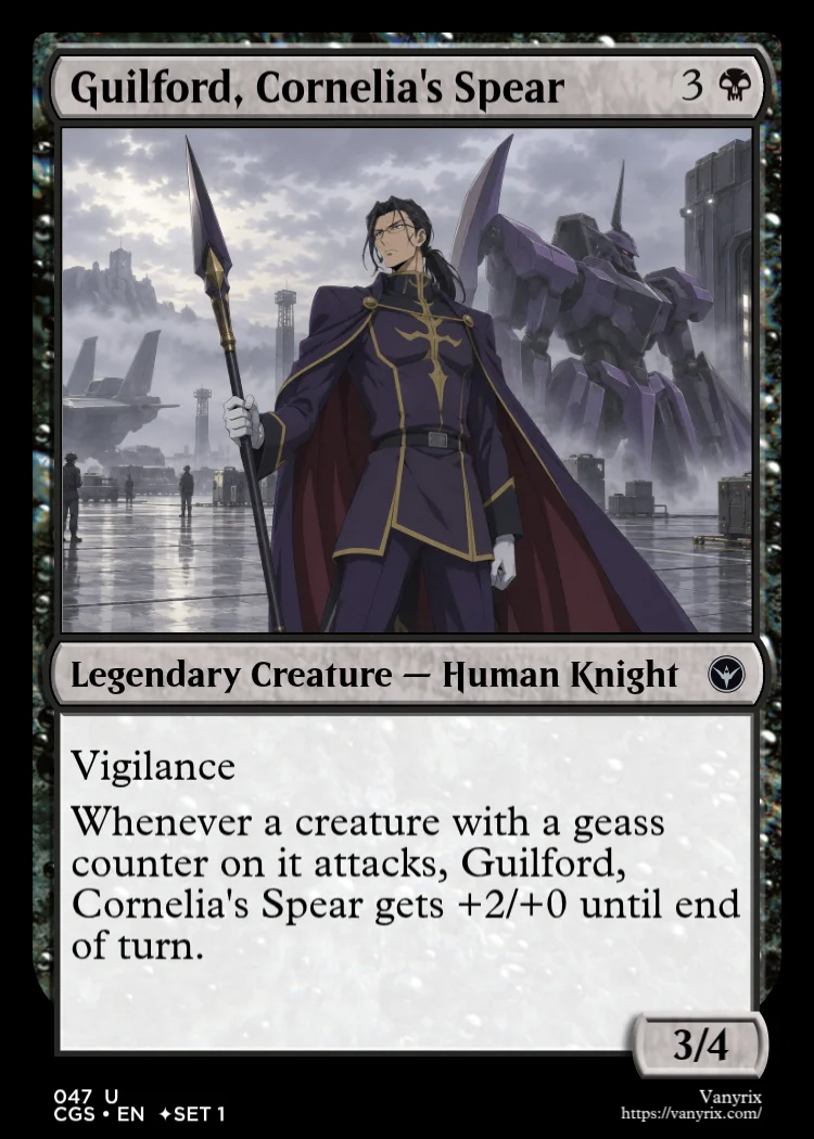 Guilford, Cornelia's Spear