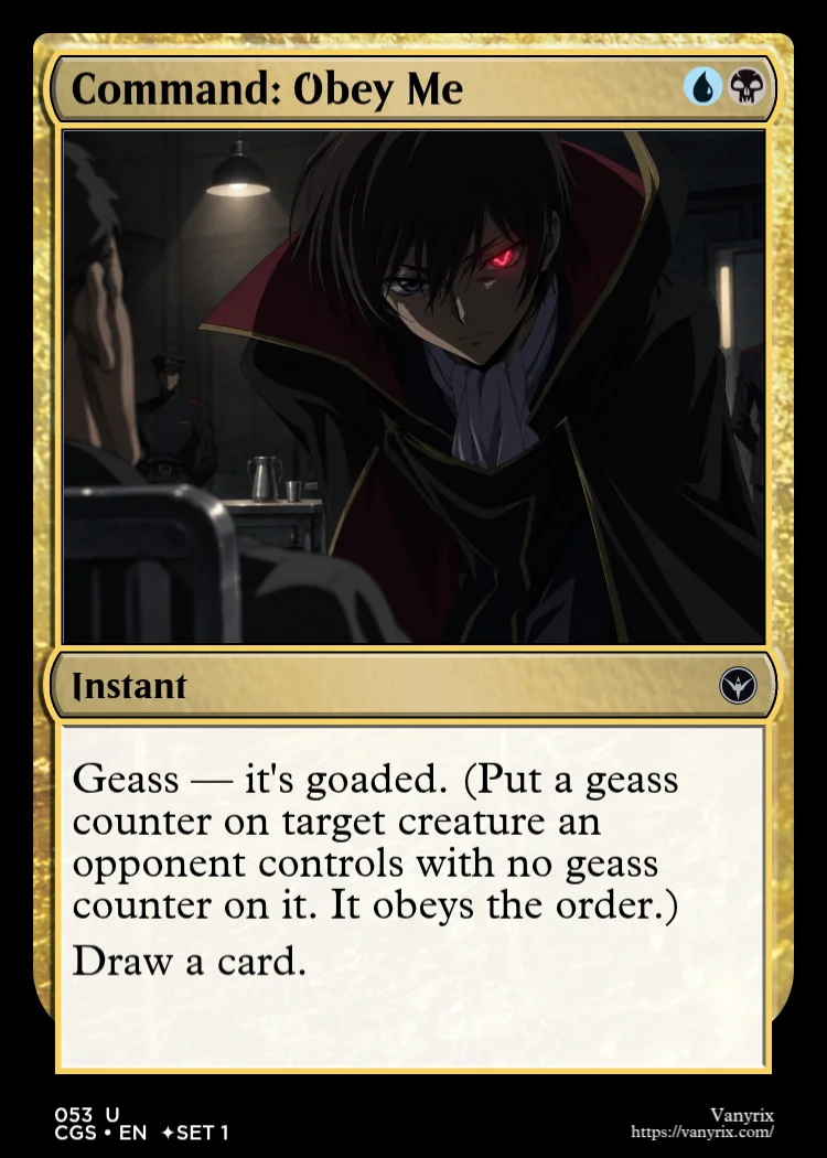 Command: Obey Me