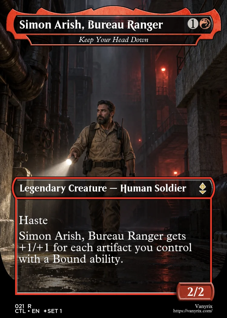 Simon Arish, Bureau Ranger