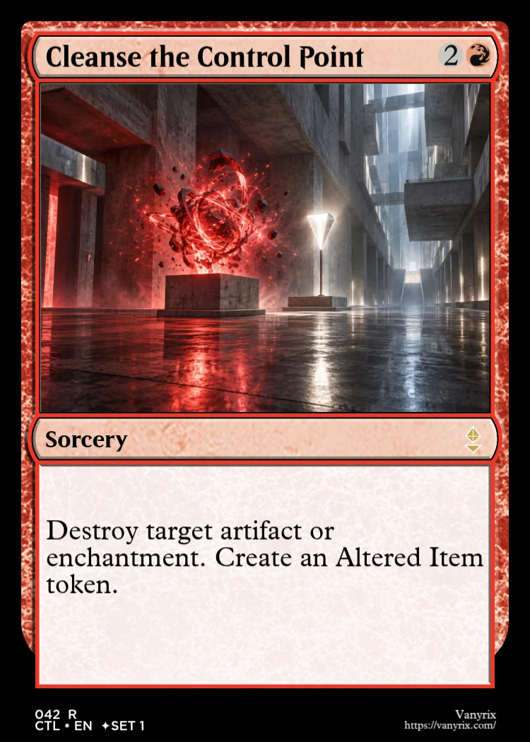 Cleanse the Control Point