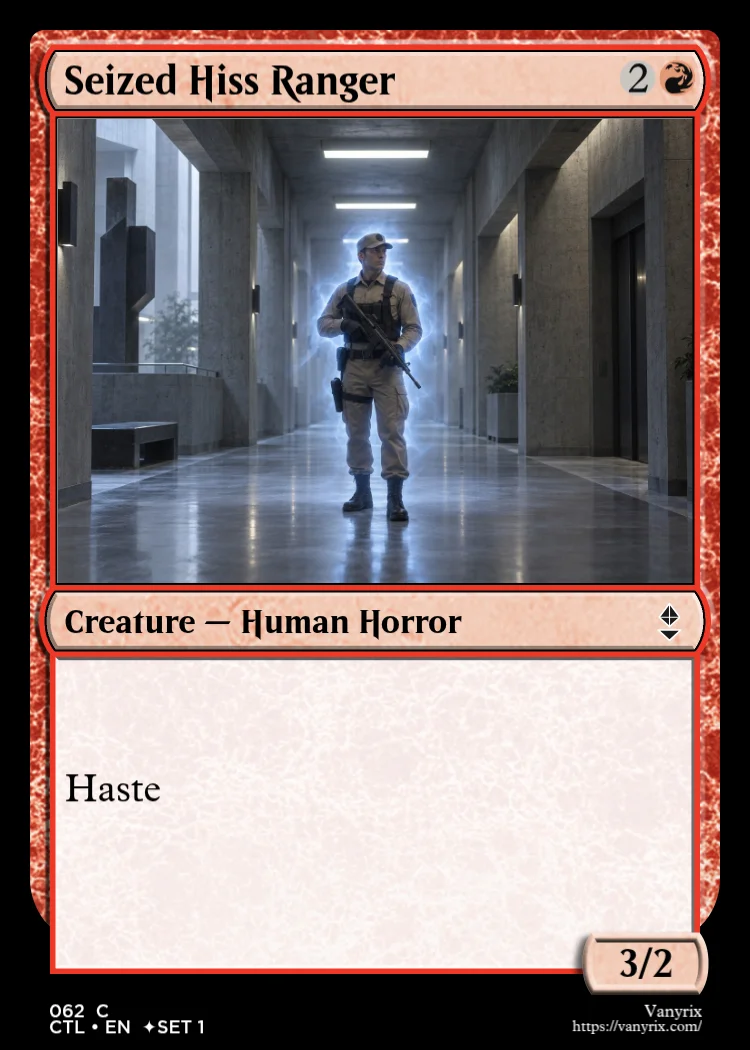 Seized Hiss Ranger
