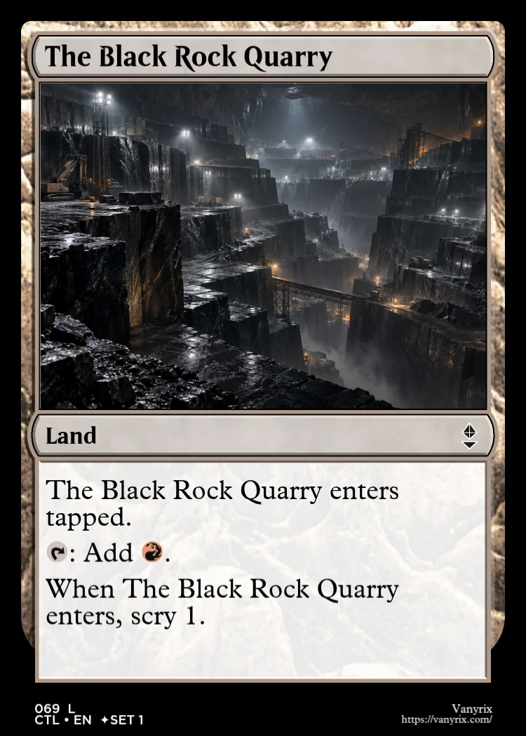 The Black Rock Quarry