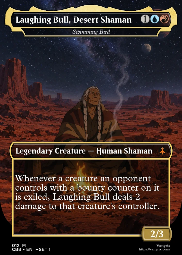 Laughing Bull, Desert Shaman