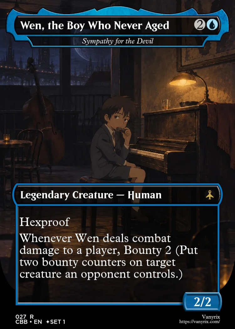 Wen, the Boy Who Never Aged