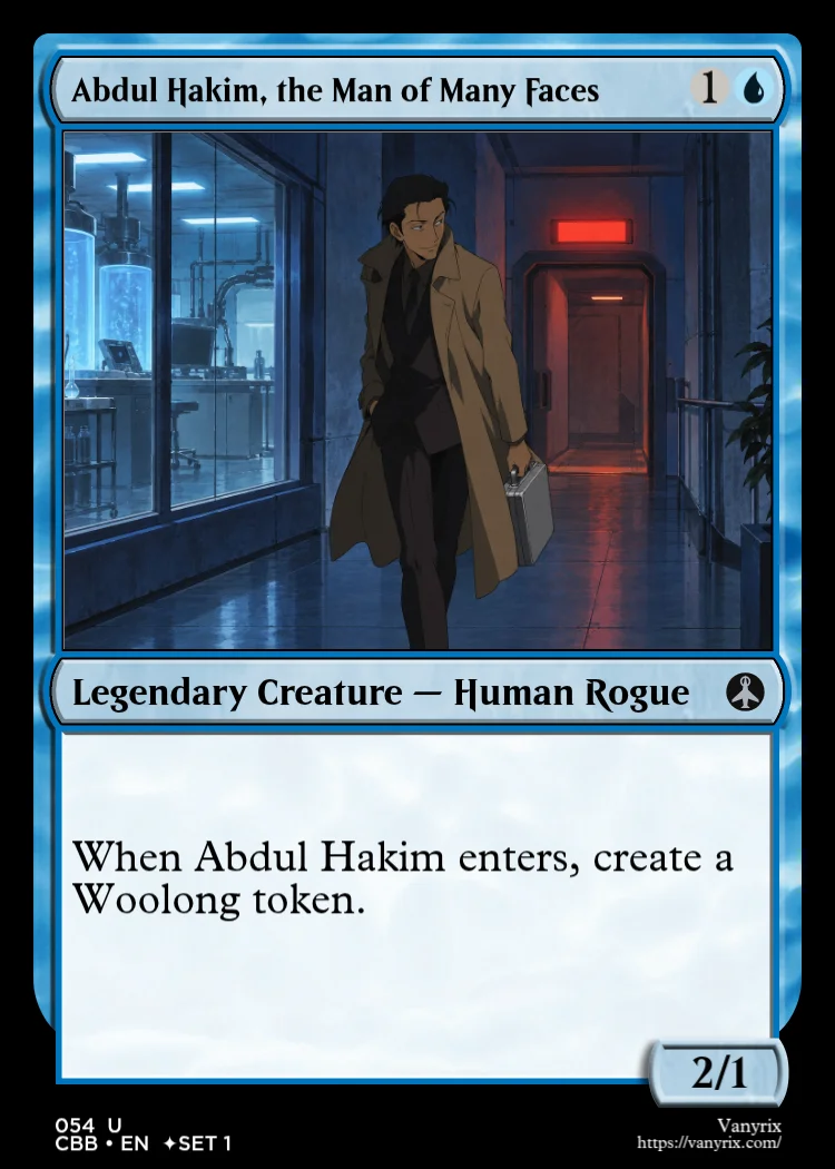 Abdul Hakim, the Man of Many Faces