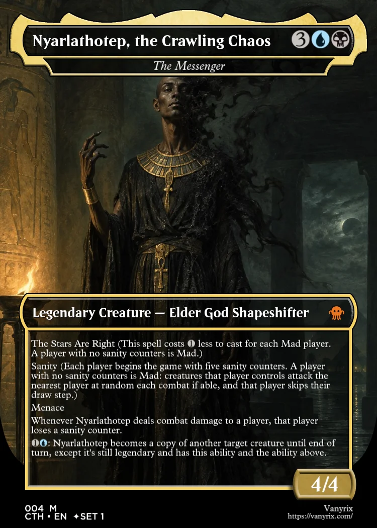 Nyarlathotep, the Crawling Chaos